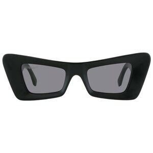 Off-White Accra Grey Cat Eye Unisex Sunglasses OERI031 1007 49 OERI031